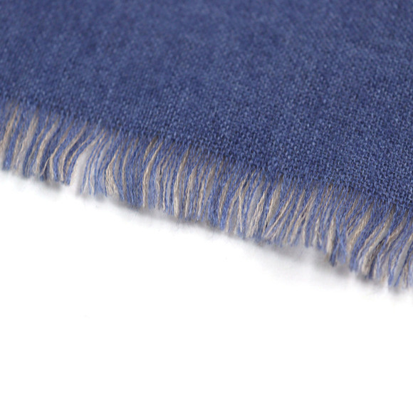 HERMES Men's Cashmere and Silk Chaine d'Ancre All-Over Print Two-Tone Stole/S...